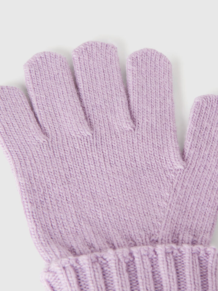 KNITTED GLOVES Junior Boy image number 2
